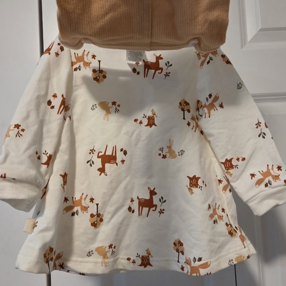 Kit + Pearl Girls Outfit with Headband 6/9 New With Tags - Picture 4 of 8